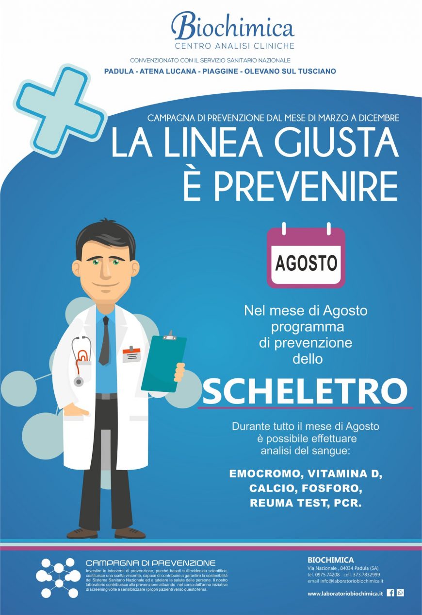 biochimica prevenzione malattie osee