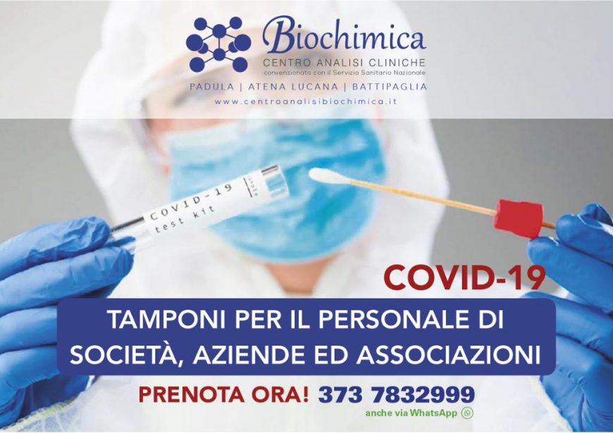 richiedi tampone naso faringeo covid 19 vallo di diano